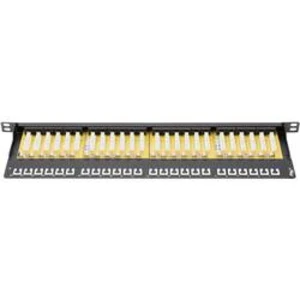 Patch panel CAT 6 Digitus, DN-91624U-SL-SH, 24x RJ45, nestíněný