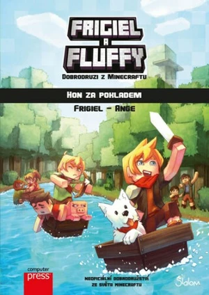 Frigiel a Fluffy - dobrodruzi z Minecraftu: hon za pokladem - kolektiv autorů