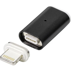 Renkforce   #####USB-C™ Buchse , #####Apple Lightning Stecker   čierna magnetická zástrčka