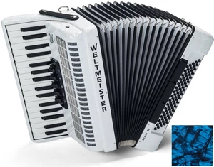 Weltmeister Achat 80 34/80/III/5/3 Albastru Acordeon cu clape