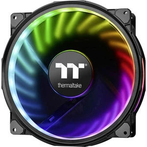 Thermaltake Riing Plus 20 RGB TT Premium Edition PC vetrák s krytom čierna, RGB (š x v x h) 200 x 200 x 30 mm vrátane LE