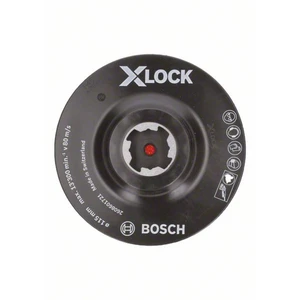 Nosná podložka X-LOCK, so zapínaním na suchý zips 115 mm Bosch Accessories 2608601721