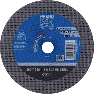 PFERD 100 T 250-1,8 Q SGP HD STEEL/32,0 66322132 rezný kotúč rovný  250 mm 32 mm 20 ks