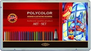 KOH-I-NOOR Polycolor Art Set Coffret crayons de couleur 32 pièces