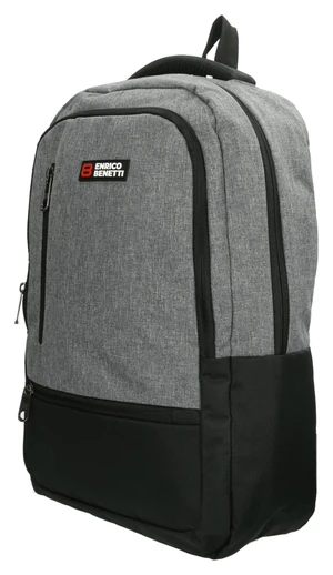 Enrico Benetti Hamburg 15" Notebook Backpack Light Grey