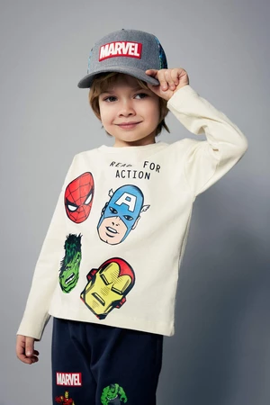 DEFACTO Baby Boy Marvel Comics Regular Fit Cotton T-Shirt
