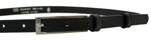 Penny Belts Dámský kožený opasek 15-1-60 black 105 cm