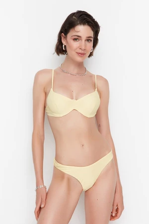 Trendyol Yellow Basic Bikini Bottom