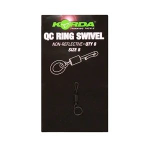 Korda obratlík QC Ring Swivels, vel.8 (s kroužkem)