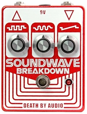 Death By Audio Soundwave Breakdown Efect de chitară