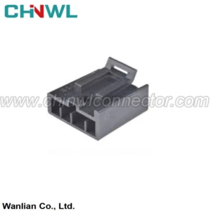 1 Set 4 Pin 4.8 Series Auto Unsealed Socket 12052856 15324456 Black Car Wiring Terminal Connector