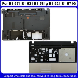 NEW For ACER E1-571 E1-531 E1-531g E1-521 E1-571G palmrest COVER bottom Base Cover Upper Case Cover