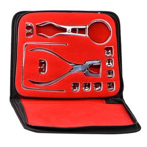 Dental Dam Perforator Hole Puncher Set Dental Rubber Dam Teeth Care Pliers Orthodontic Tools Dam Clip Dentist Lab Equipment