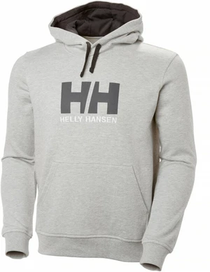 Helly Hansen Men's HH Logo Hanorac cu gluga Grey Melange XL