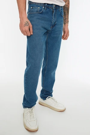 Pantaloni da uomo Trendyol TMNSS22JE0228/INDİGO