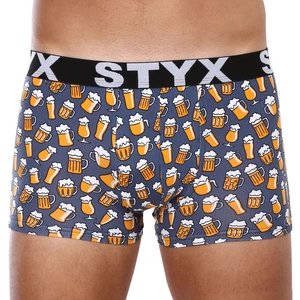 Men's boxers Styx art sports rubber oversized beer