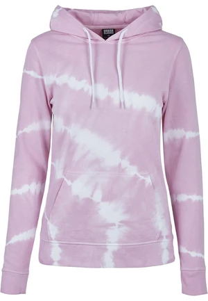 Women's Dye Hoody Tie Pink