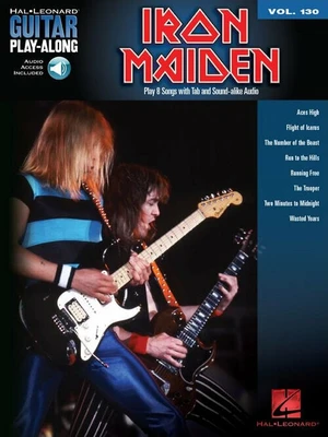 Iron Maiden Guitar Play-Along Volume 130 Noty