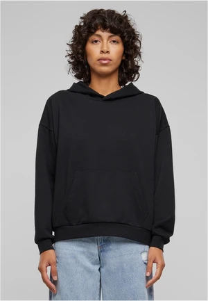 Dámská Light Terry Oversized Hoodie - černá