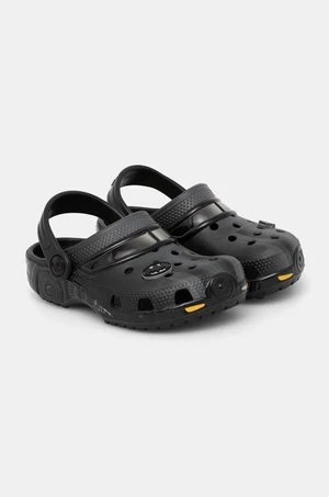 Dětské pantofle Crocs CLASSIC BATMAN BATMOBILE CLOG černá barva, 210229