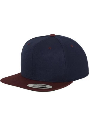 Classic Snapback 2-Tone nvy/maroon