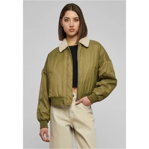 Women's Pilot Bomber Jacket Tiniolive/Sand