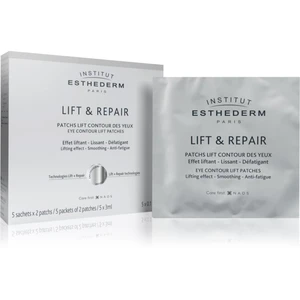 Institut Esthederm Lift & Repair Eye Contour Lift Patches náplasti pod oči proti vráskám 5x2 ks