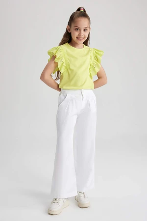 DEFACTO Wide Leg Wowen Fabrics Pants