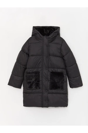 LC Waikiki Girls' Hooded Coat