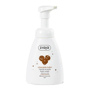 Ziaja Pěnové mýdlo na ruce a tělo Chocolate Fusion (Hand & Body Foam Wash) 250 ml