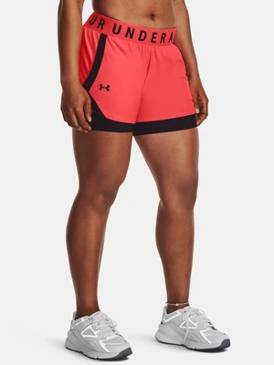 Under Armour Shorts Play Up 2-in-1 Shorts-RED - Women