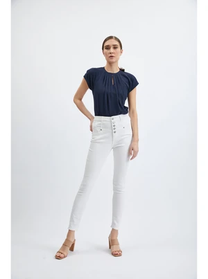 Orsay White Women Skinny Fit Jeans - Women