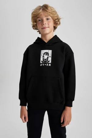 DEFACTO Oversize Fit Hooded Sweatshirt