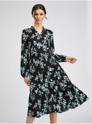 Orsay Black Women Floral Dress - Women