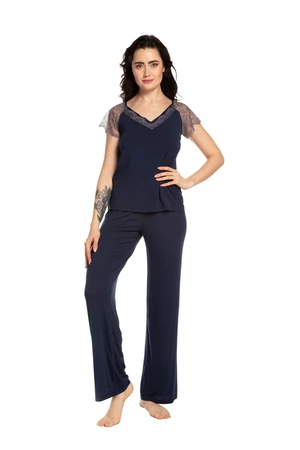 Effetto Woman's Pyjamas 03160 Navy Blue