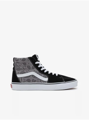 Grey-black men's suede patterned sneakers VANS - Men