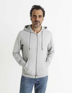 Celio Sweatshirt Tezip with Hood - Men