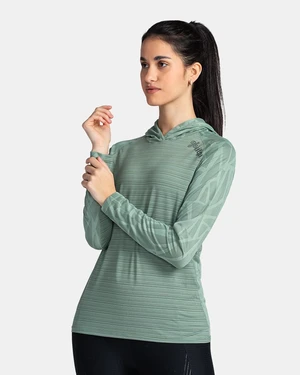 Women's sports sweatshirt Kilpi AILEEN-W Dark green