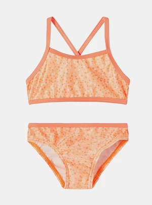 Orange Girls Patterned Two Piece Swimwear name it Felisia - Unisex