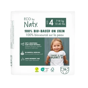 ECO by Naty Maxi 7-18 kg dětské plenky 26 ks