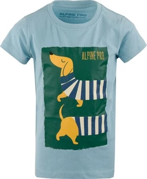 Blue children's T-shirt ALPINE PRO MOLKO