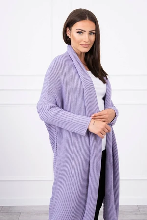 Bat sleeve sweater purple