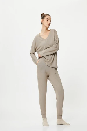 Koton Women's Gray Pajama Bottoms