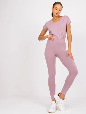 Pink Brigitte basic leggings