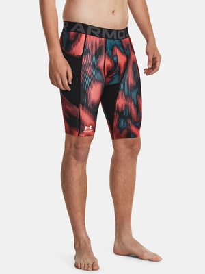 Under Armour Kraťasy UA HG Prtd Long Shorts-RED - Pánské