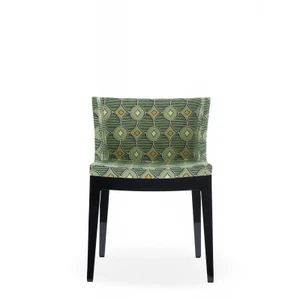 Mademoiselle Quatrefoil černá pistáciová Kartell