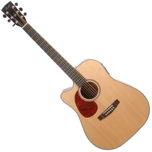 Cort MR710F Natural Satin Elektroakustická kytara Dreadnought