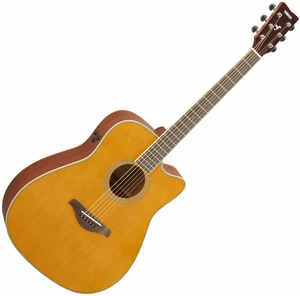 Yamaha FGC-TA Vintage Tint Dreadnought Elektro-Akustikgitarren