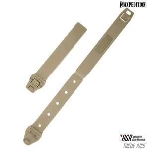 Připojovací pásky TacTie Clips Maxpedition® PJC5 6 ks – Khaki (Barva: Khaki)