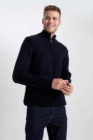 DEFACTO Standard Fit Turtleneck Sweater